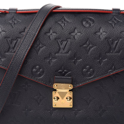 Louis Vuitton Empreinte Pochette Metis Marine Rouge 7 of 9