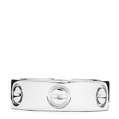 Cartier Platinum 5.5mm LOVE Ring 49 4.75 2 of 3