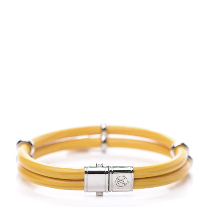 Louis Vuitton Epi Keep It Twice Bracelet 17 Citron 2 of 4