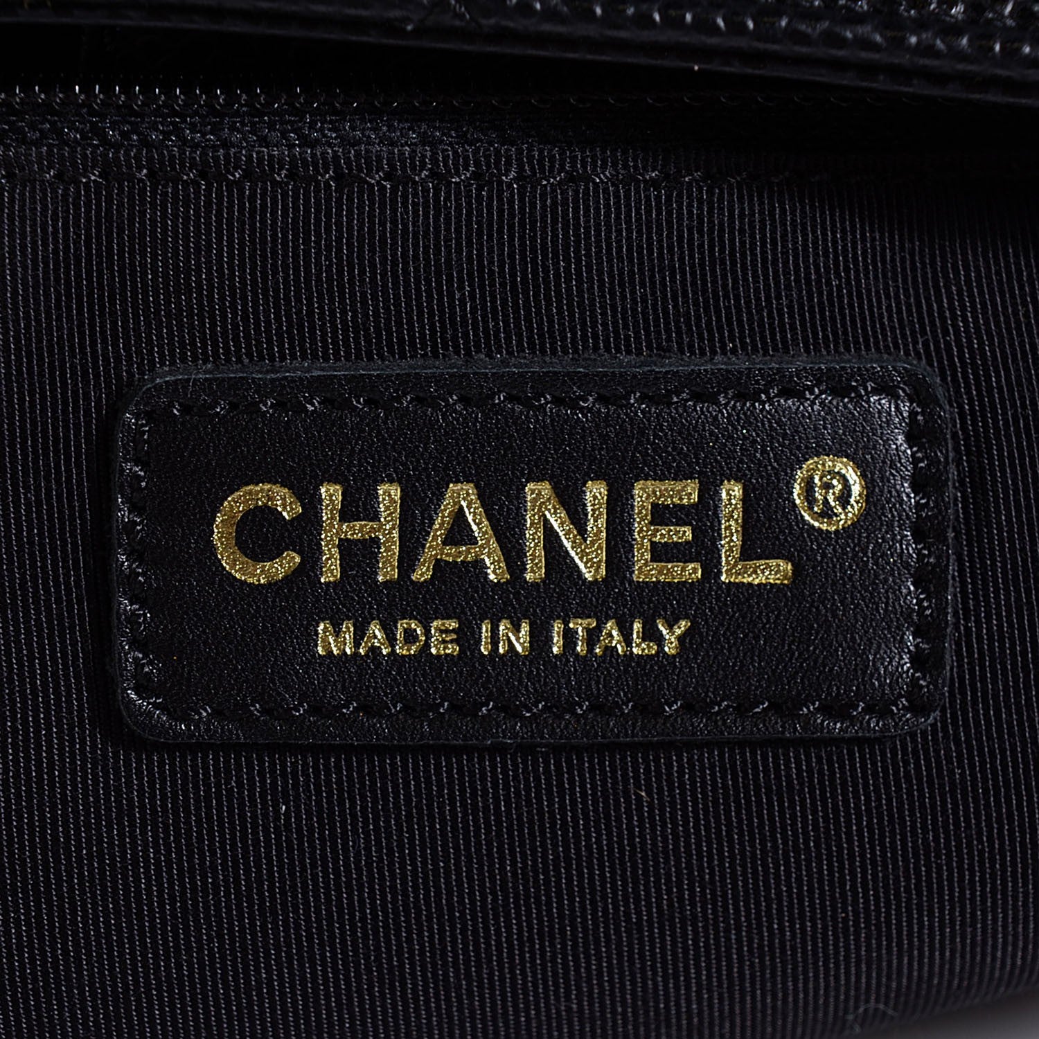 Chanel Caviar Quilted Petit Shopping Tote PST Black 7 of 7