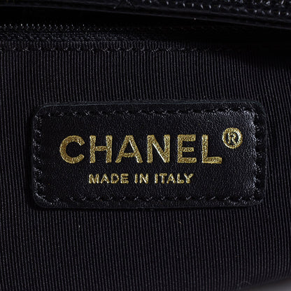 Chanel Caviar Quilted Petit Shopping Tote PST Black 7 of 7