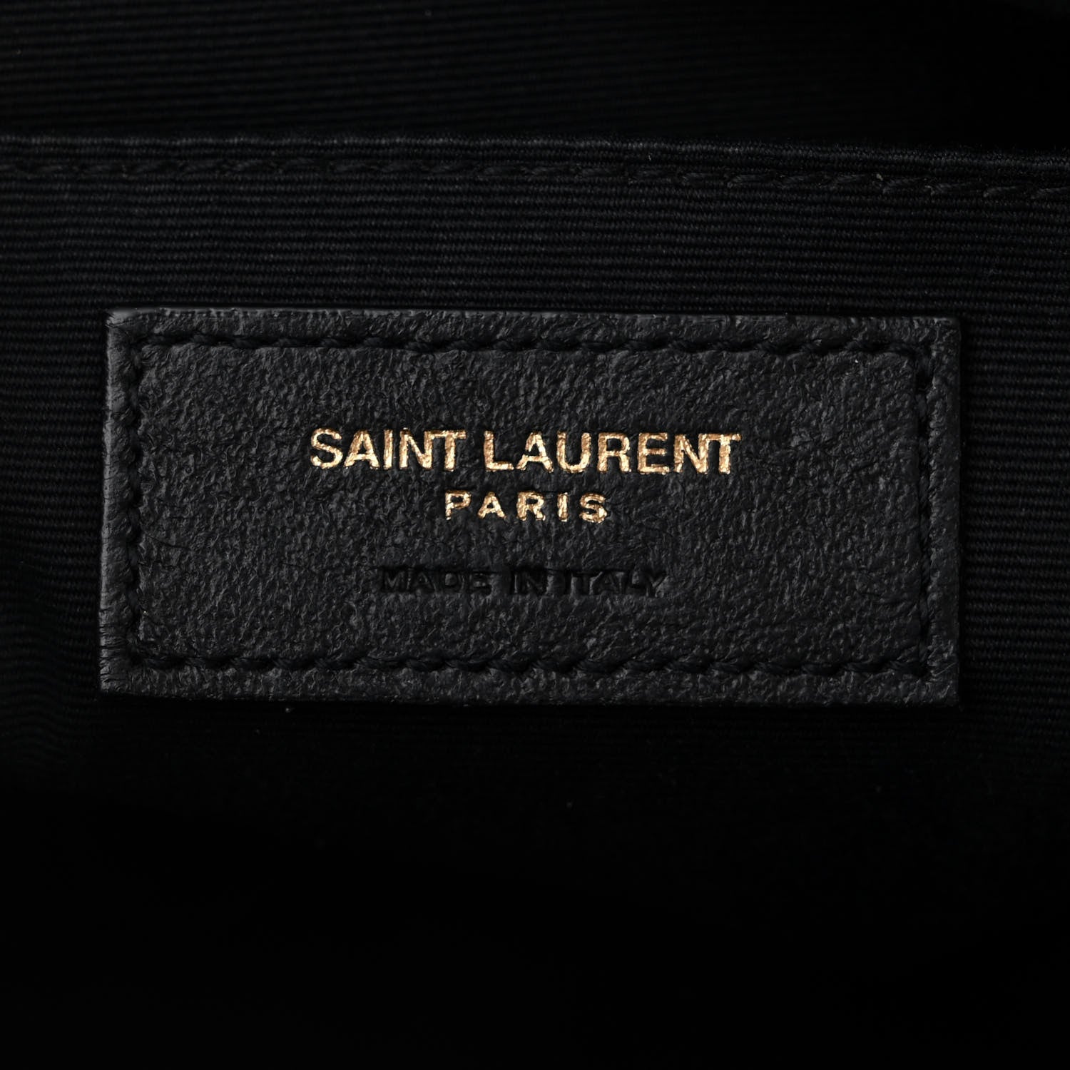 Saint Laurent Calfskin Matelasse Monogram Lou Camera Bag Black 6 of 14