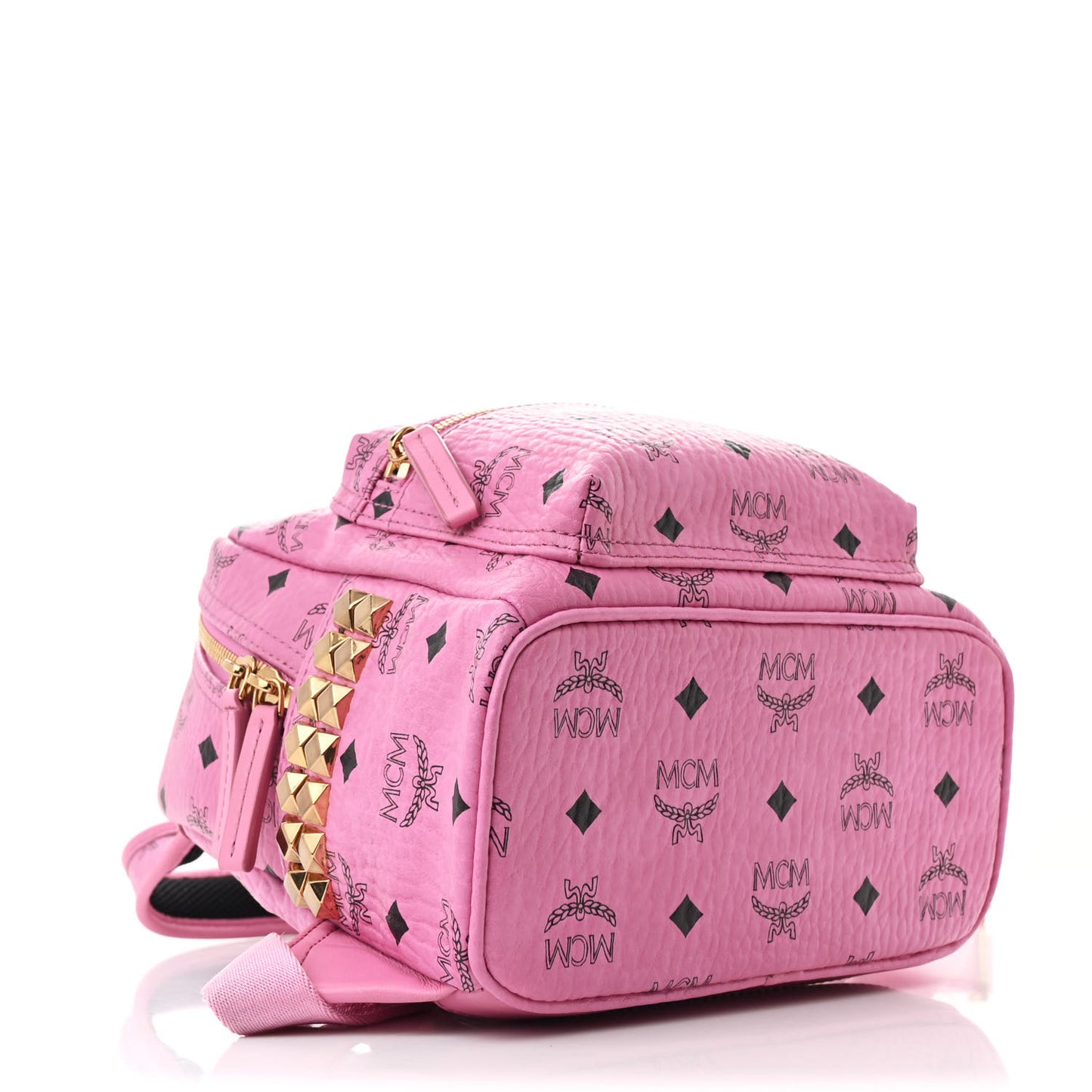 Visetos Side Stud Mini Stark Backpack Pink