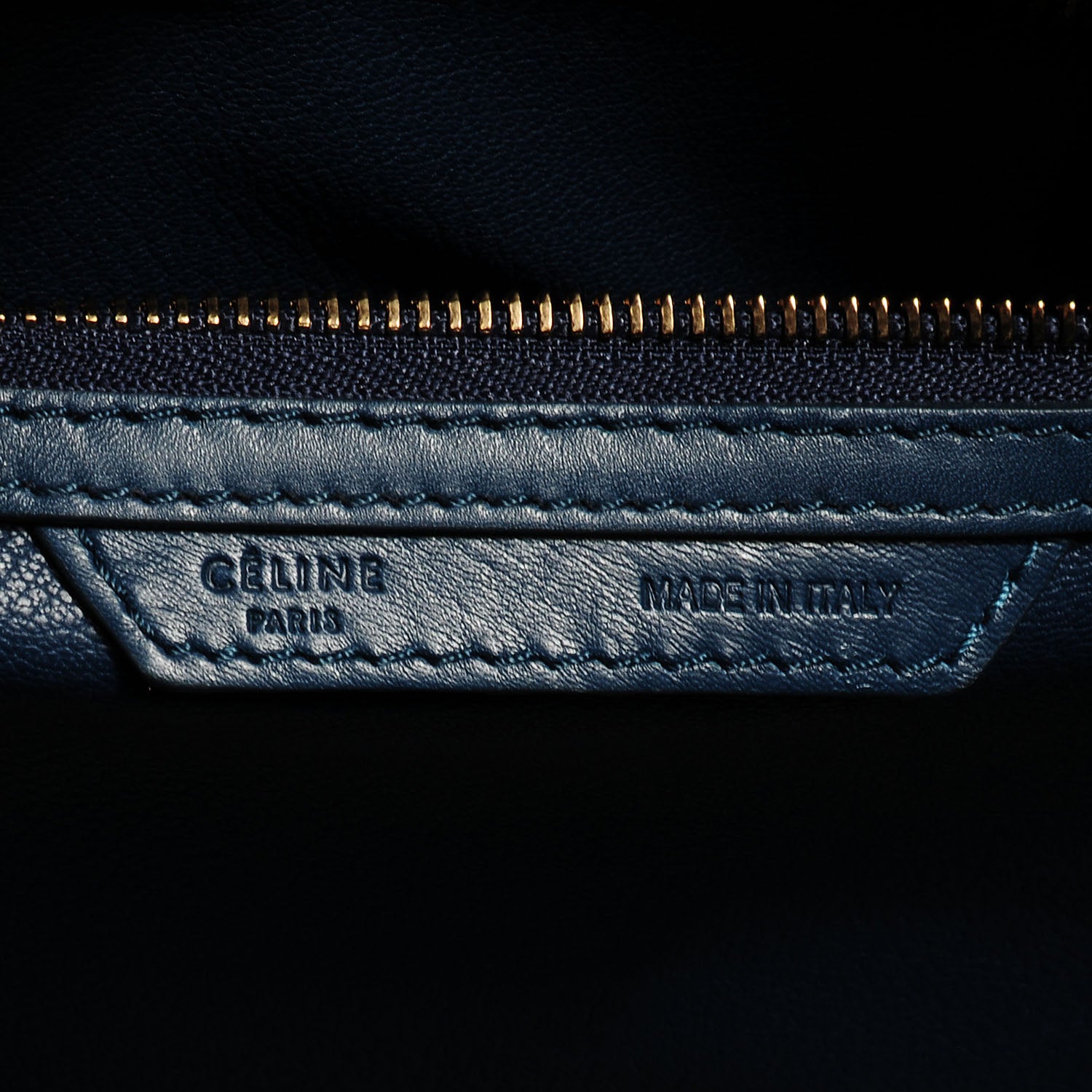 Celine Palmelato Mini Luggage Deepsea 8 of 9