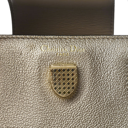 Christian Dior Metallic Grained Calfskin Mini Diorever Flap Bronze 13 of 14