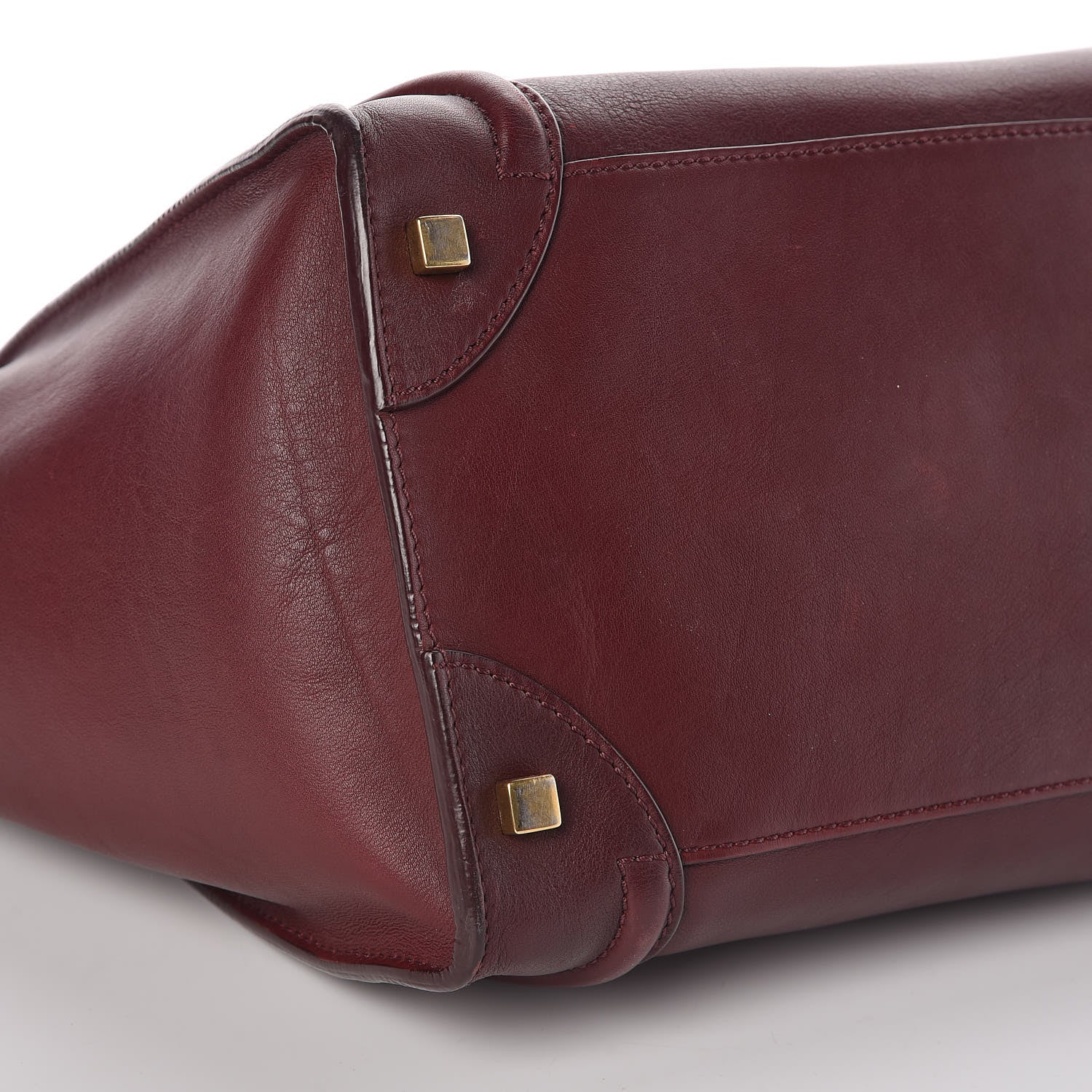Celine Smooth Calfskin Mini Luggage Burgundy 15 of 17