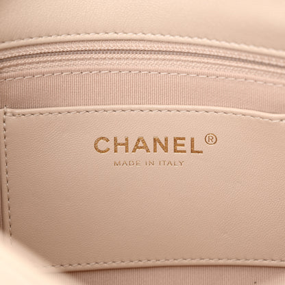 Chanel Lambskin Quilted Small CC Funky Town Flap Beige 6 of 11