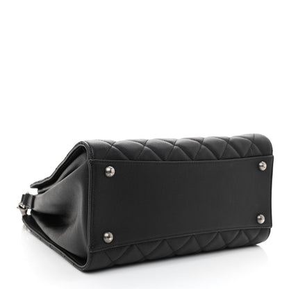 Chanel Caviar Quilted Medium CC Bucket Bag Black 4 of 10