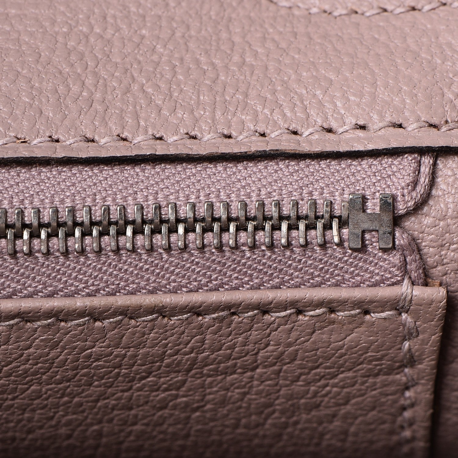 Hermes Taurillon Clemence Birkin 30 Glycine 17 of 44
