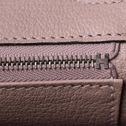 Hermes Taurillon Clemence Birkin 30 Glycine 17 of 44