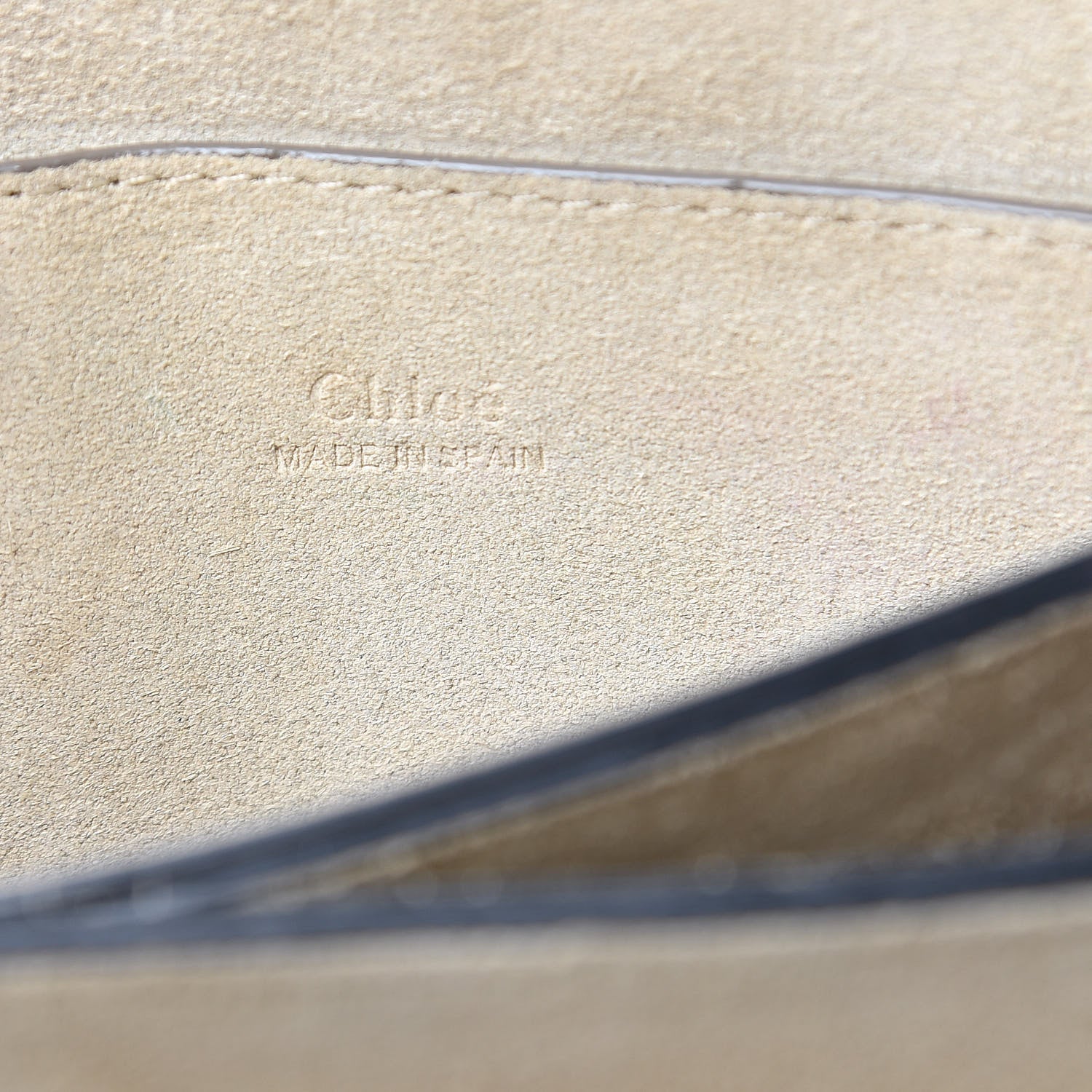 Chloe Suede Calfskin Small Faye Shoulder Bag Black 6 of 18