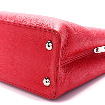 Louis Vuitton Taurillon Capucines PM Scarlet 10 of 10