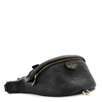 Louis Vuitton LOUIS VUITTON Empreinte BumBag Black 4 of 9