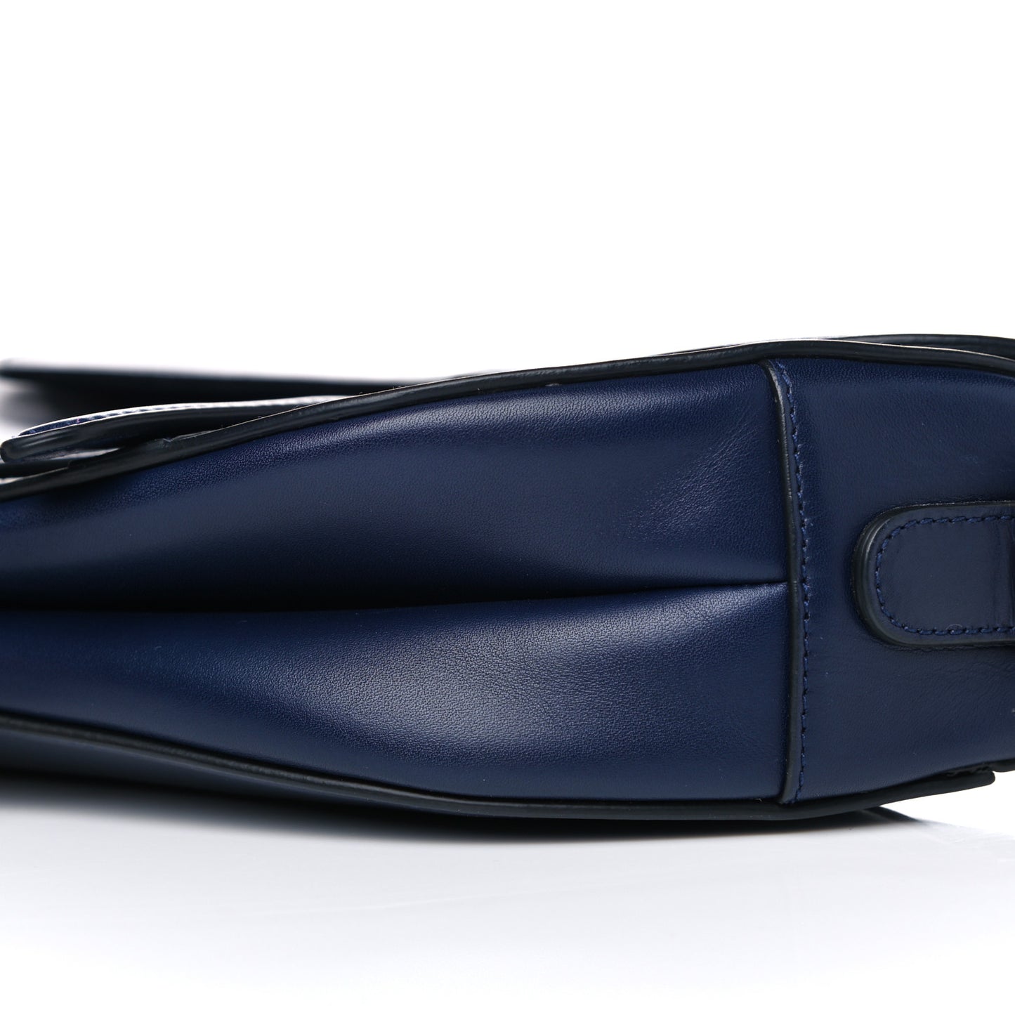 Calfskin Saddle Bag Blue
