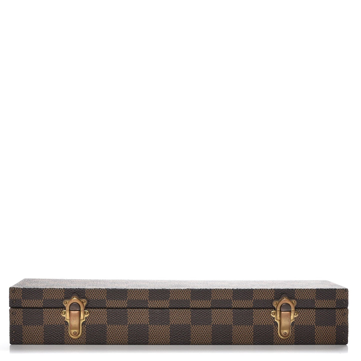 Damier Ebene Bracelet Watch Jewelry Holder Coffret