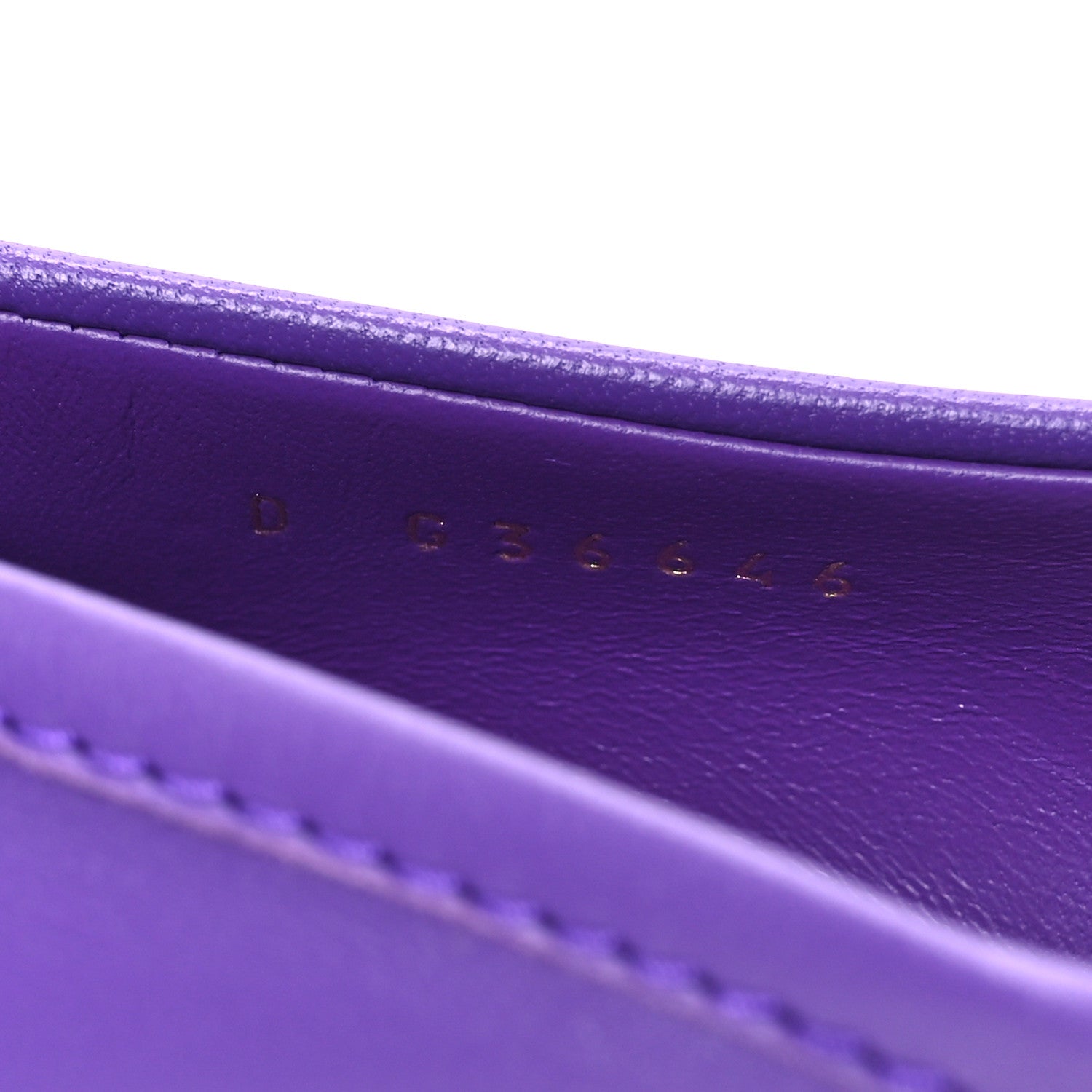 Chanel Lambskin Quilted CC Turnlock Loafers 37 Purple 10 of 13