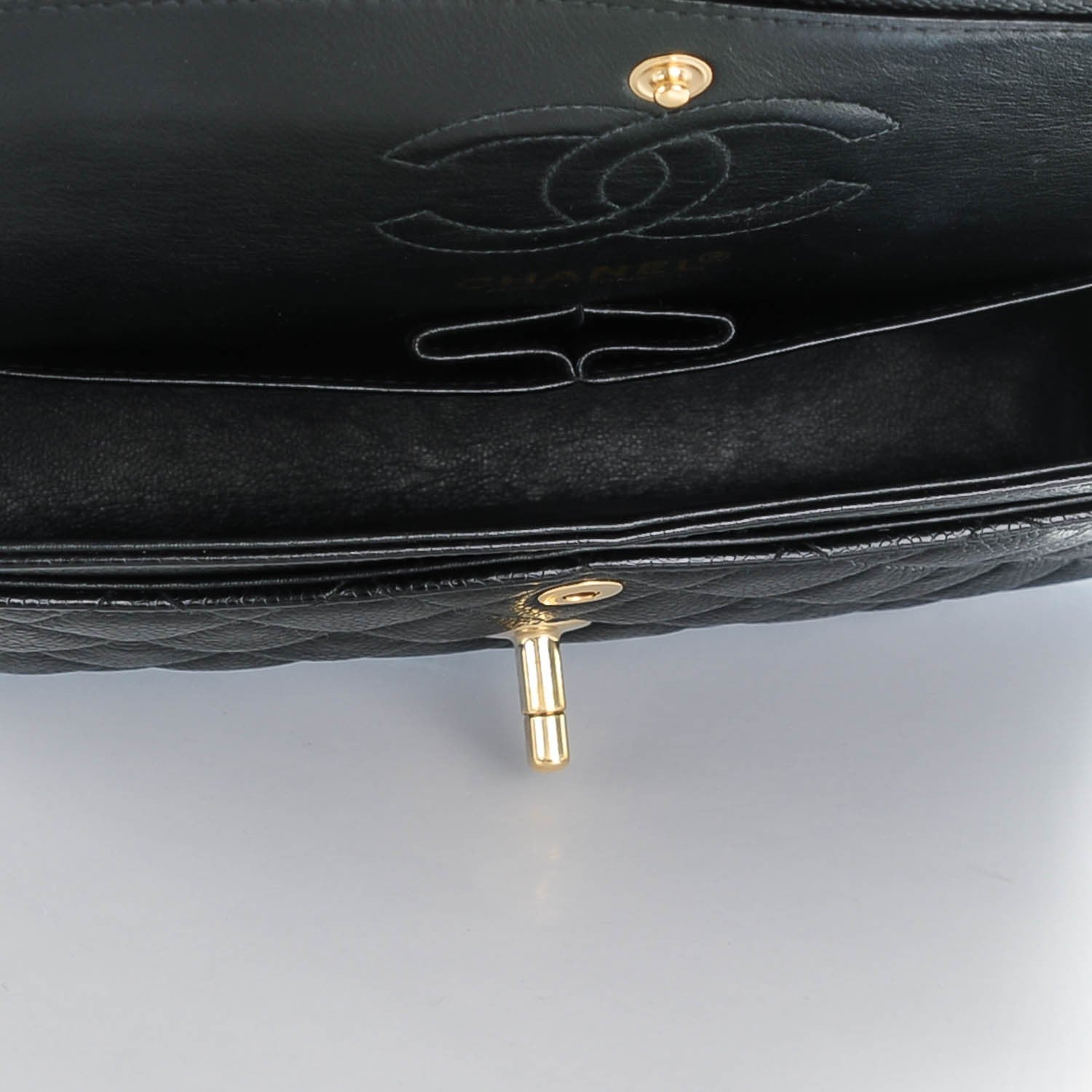 Chanel Caviar Quilted Small Double Flap Black 5 of 8