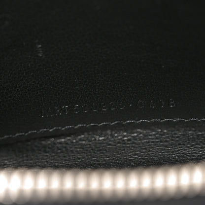 Saint Laurent Lambskin Y Quilted Monogram LouLou Zip Coin Purse Black 8 of 8