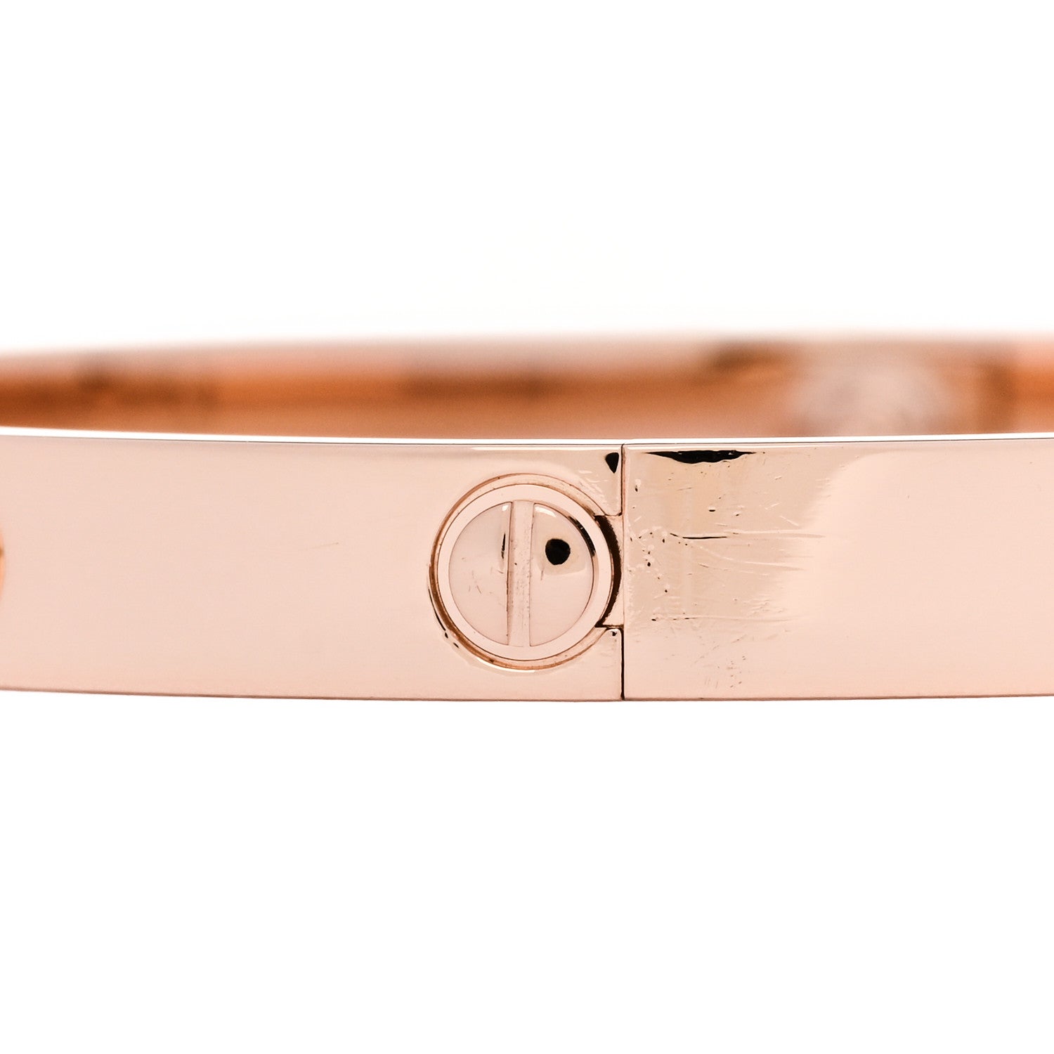 Cartier 18K Pink Gold LOVE Bracelet 18 5 of 9