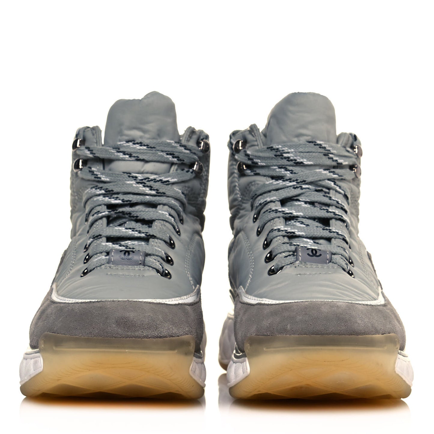 Fabric Suede Womens CC Sneakers 37 Grey
