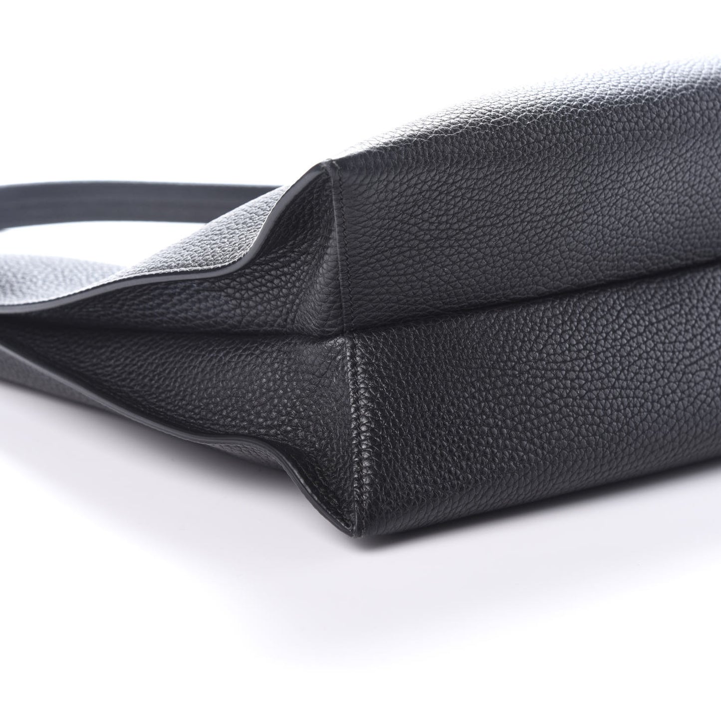Pebbled Calfskin Small Alix Padlock Zip Hobo Bag Black