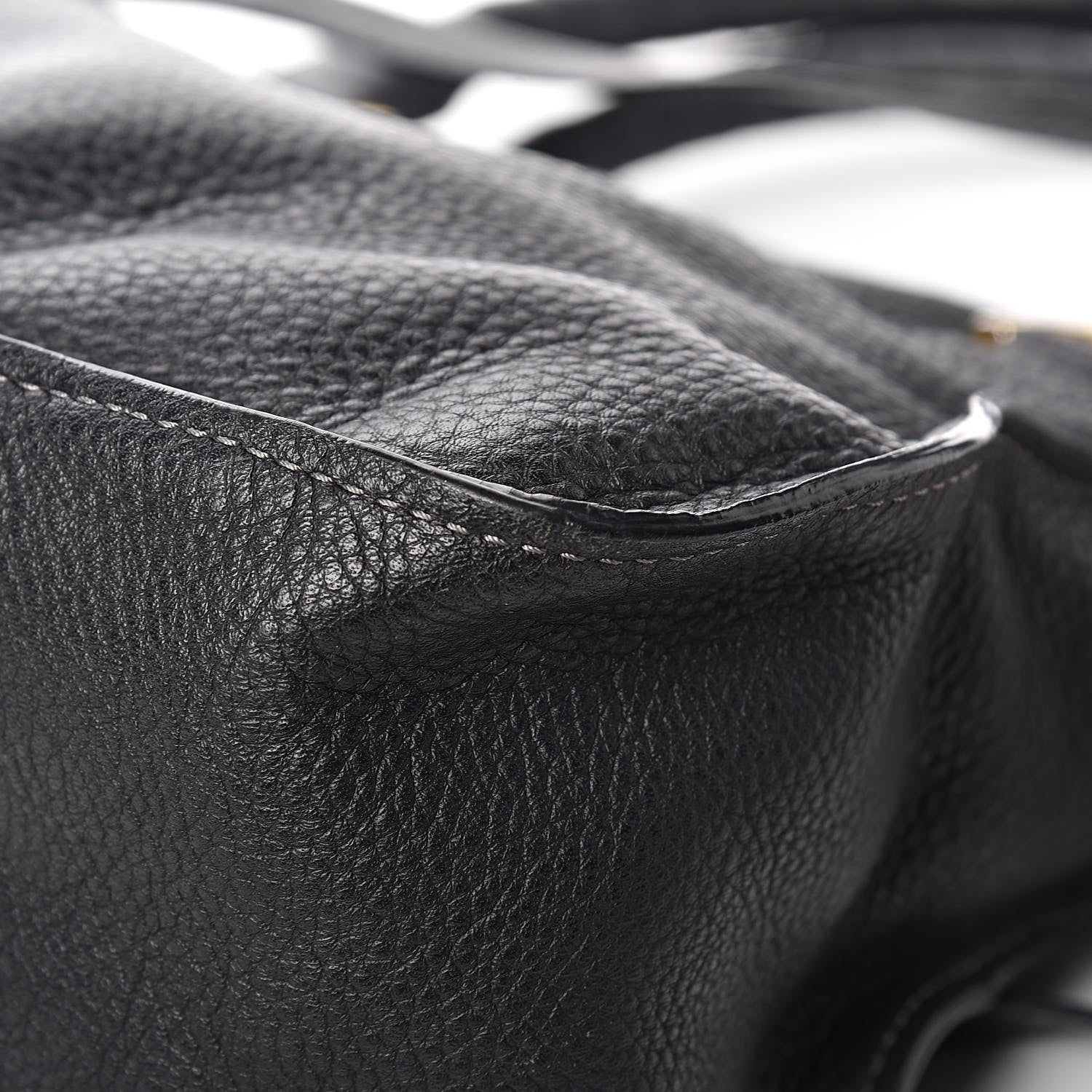Chloe Calfskin Medium Marcie Satchel Black 14 of 17