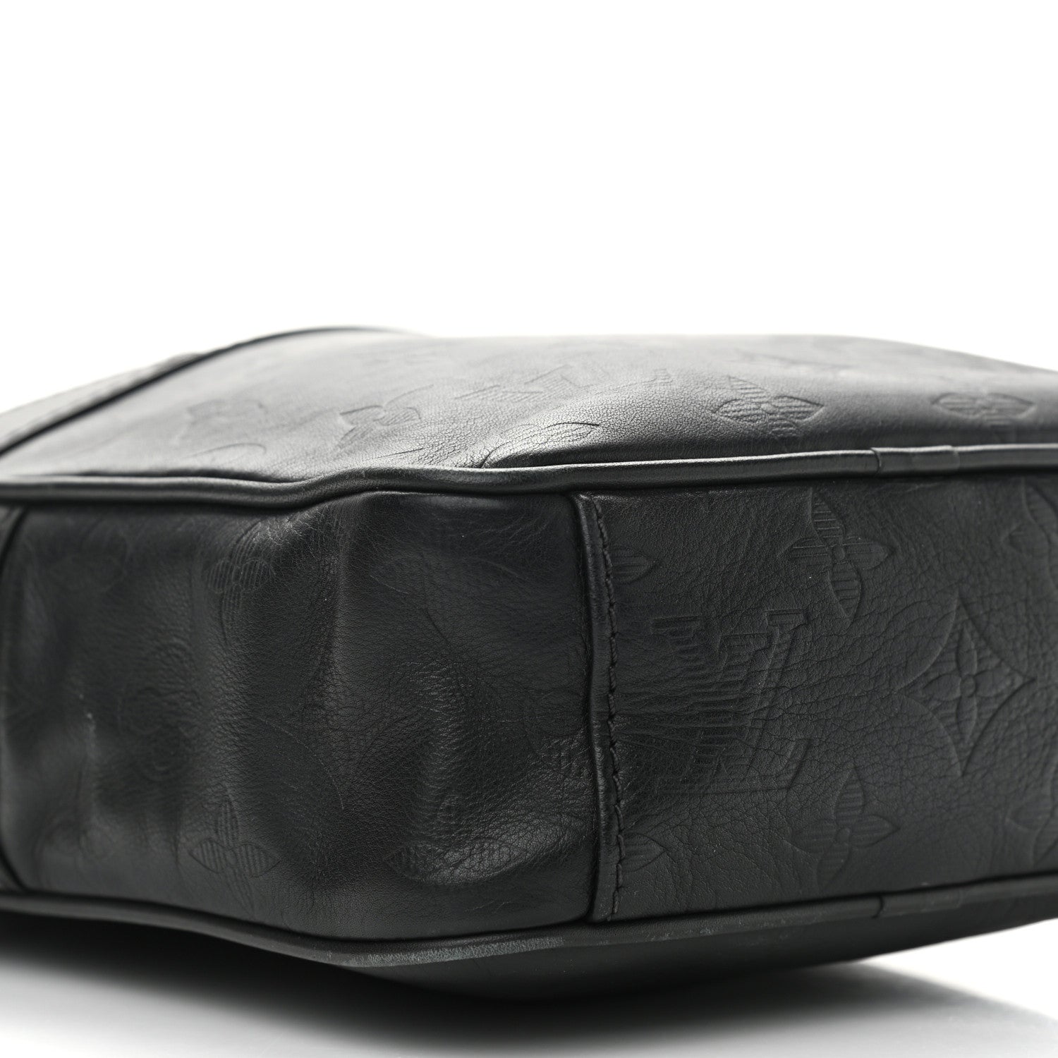 Louis Vuitton Calfskin Monogram Shadow Danube PM Black 9 of 10