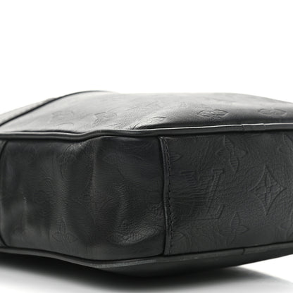 Louis Vuitton Calfskin Monogram Shadow Danube PM Black 9 of 10