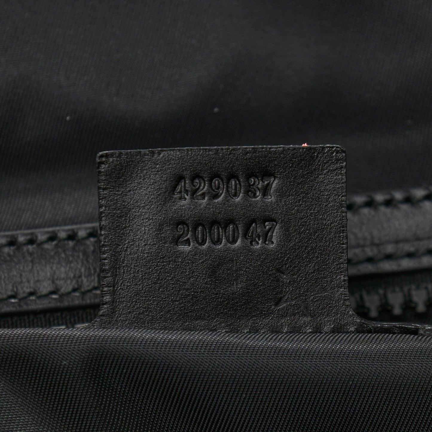 Techno Canvas GucciGhost Double Buckle Backpack Black New Acquamarine