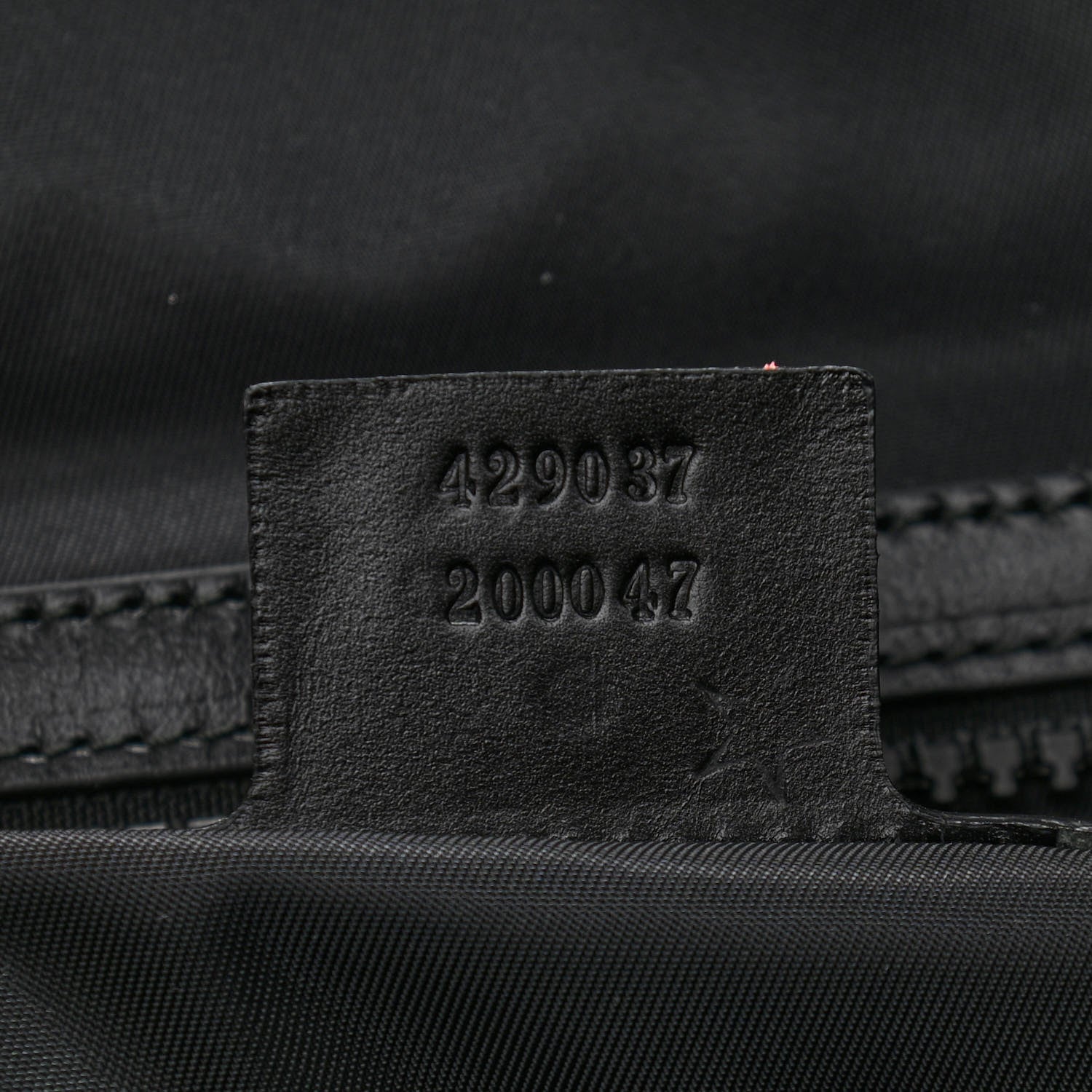 Gucci Techno Canvas GucciGhost Double Buckle Backpack Black New Acquamarine 7 of 10