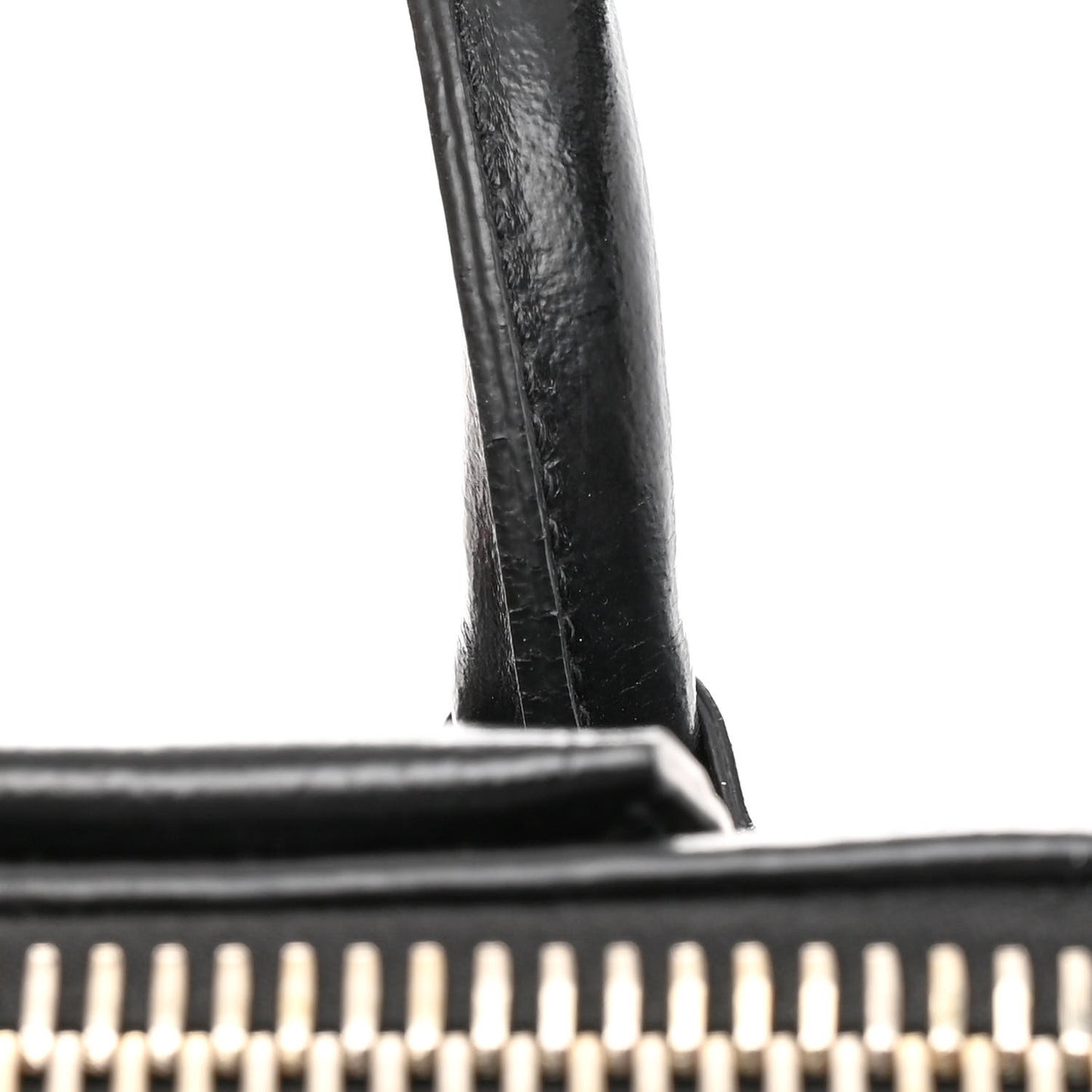 Shiny Lord Calfskin Medium Antigona Black