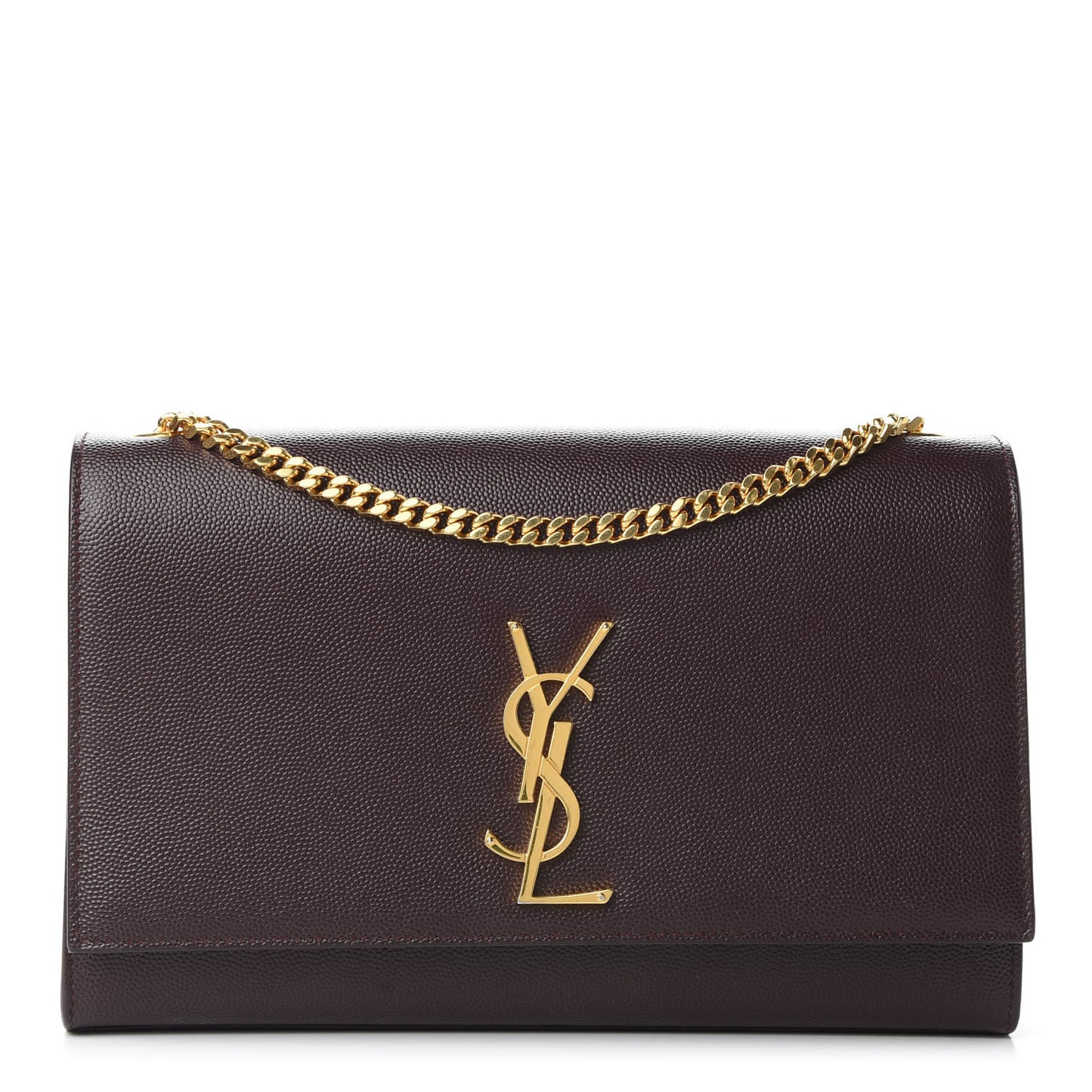 Grain De Poudre Medium Classic Monogram Kate Satchel Amaranto