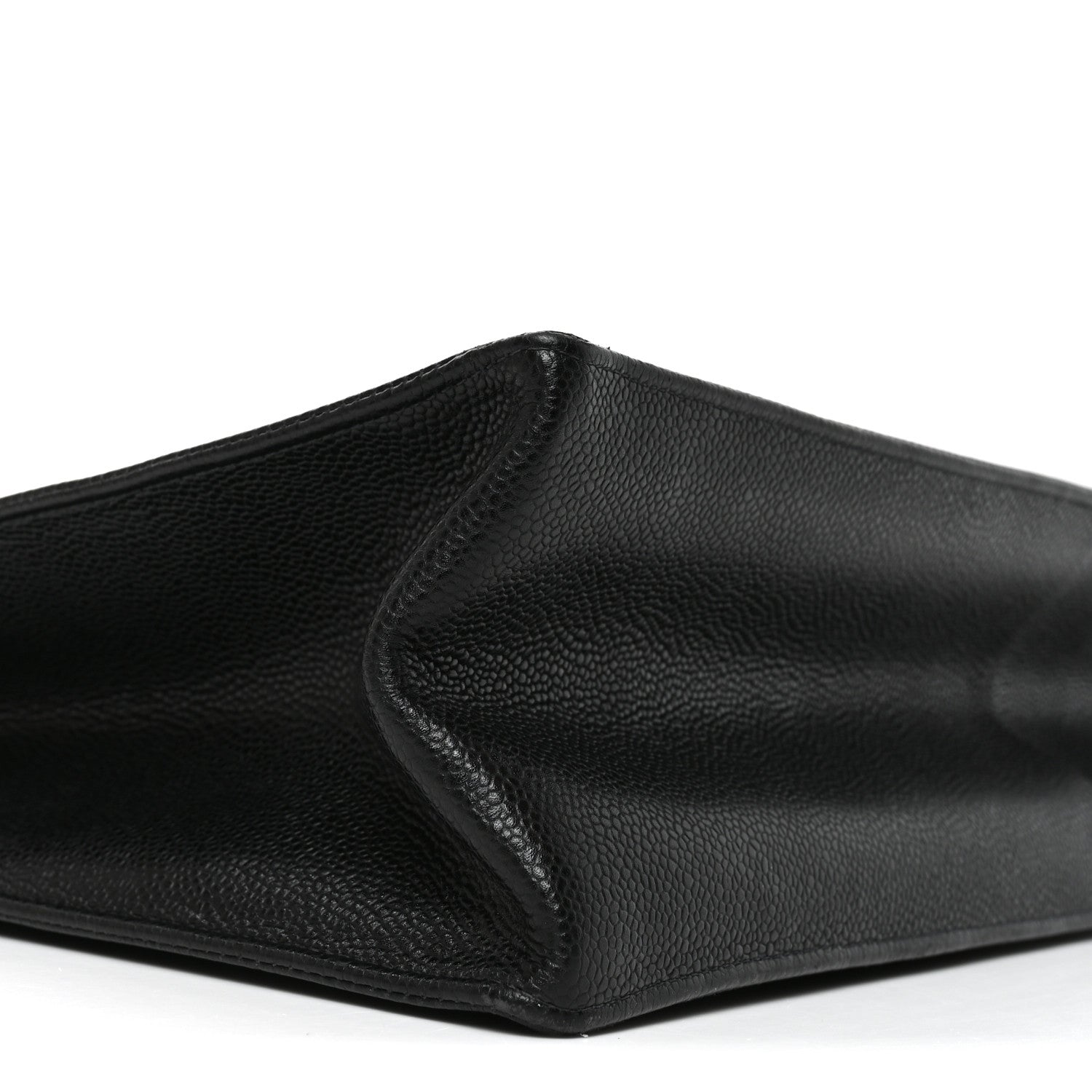 Chanel Caviar CC Tote Black 9 of 10