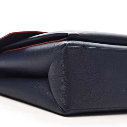 Louis Vuitton Soft Calfskin My Lockme Top Handle Marine Rouge 8 of 10