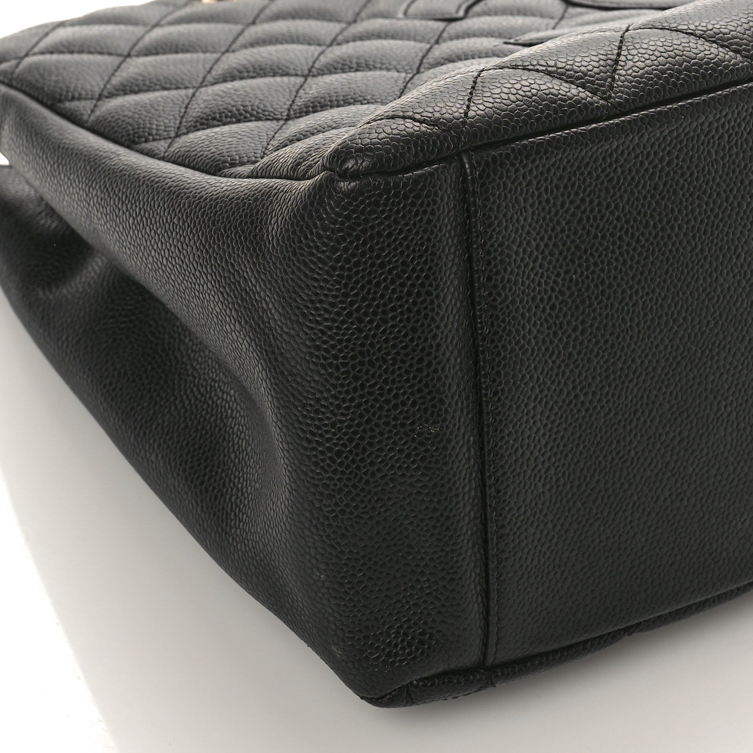 Chanel Caviar Quilted Grand Shopping Tote GST Black 8 of 13