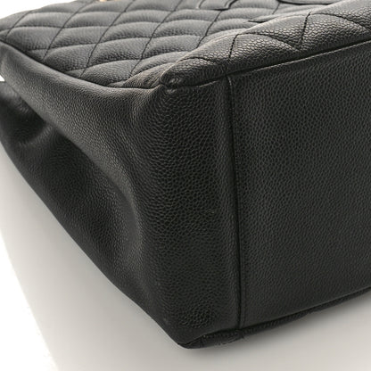 Chanel Caviar Quilted Grand Shopping Tote GST Black 8 of 13