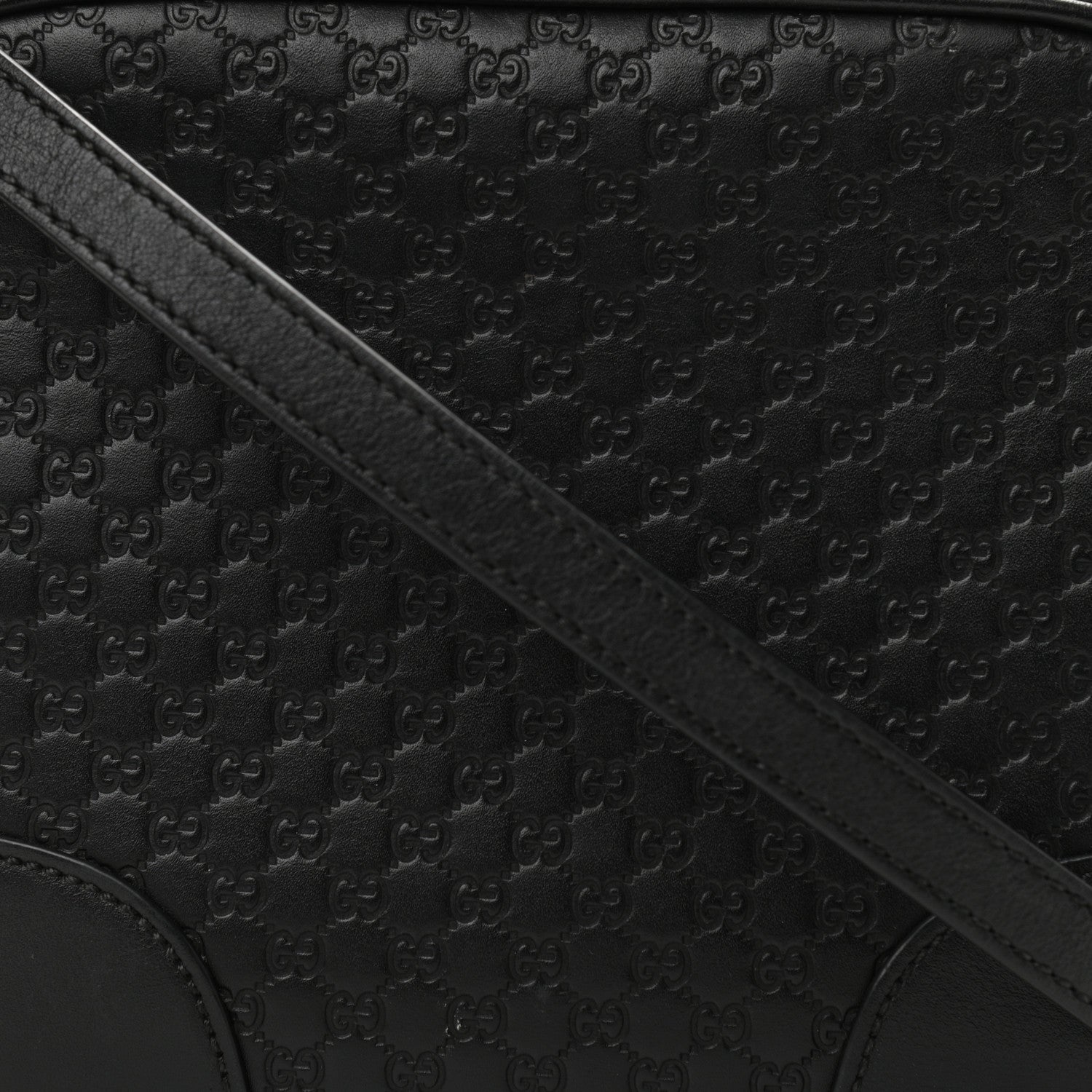 Gucci Microguccissima Mini Bree Messenger Bag Black 8 of 11