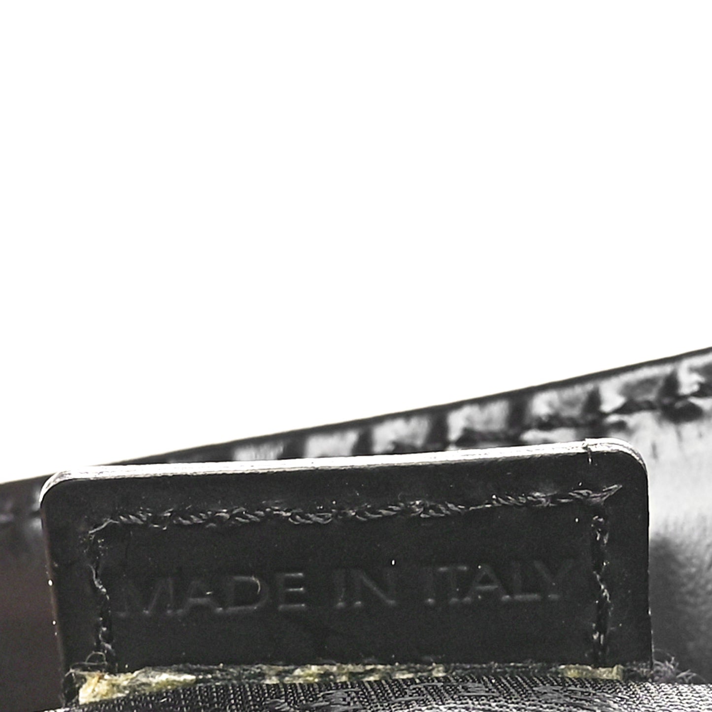 Vintage Check Shoulder Bag Black