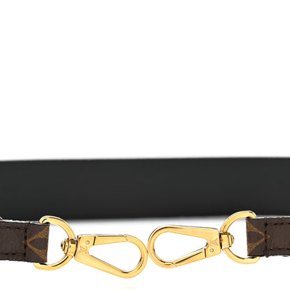 Louis Vuitton Monogram Bandouliere Shoulder Strap Black 4 of 4