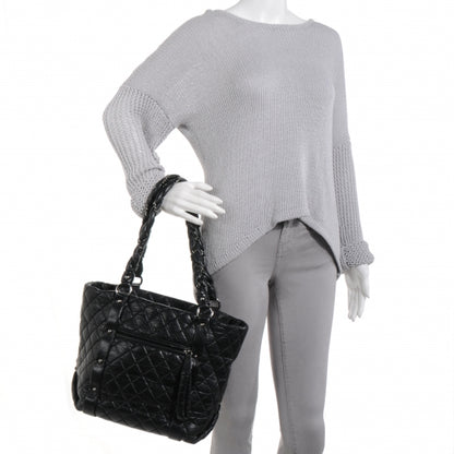 Chanel Ligne Lady Braid Tote Black 2 of 8