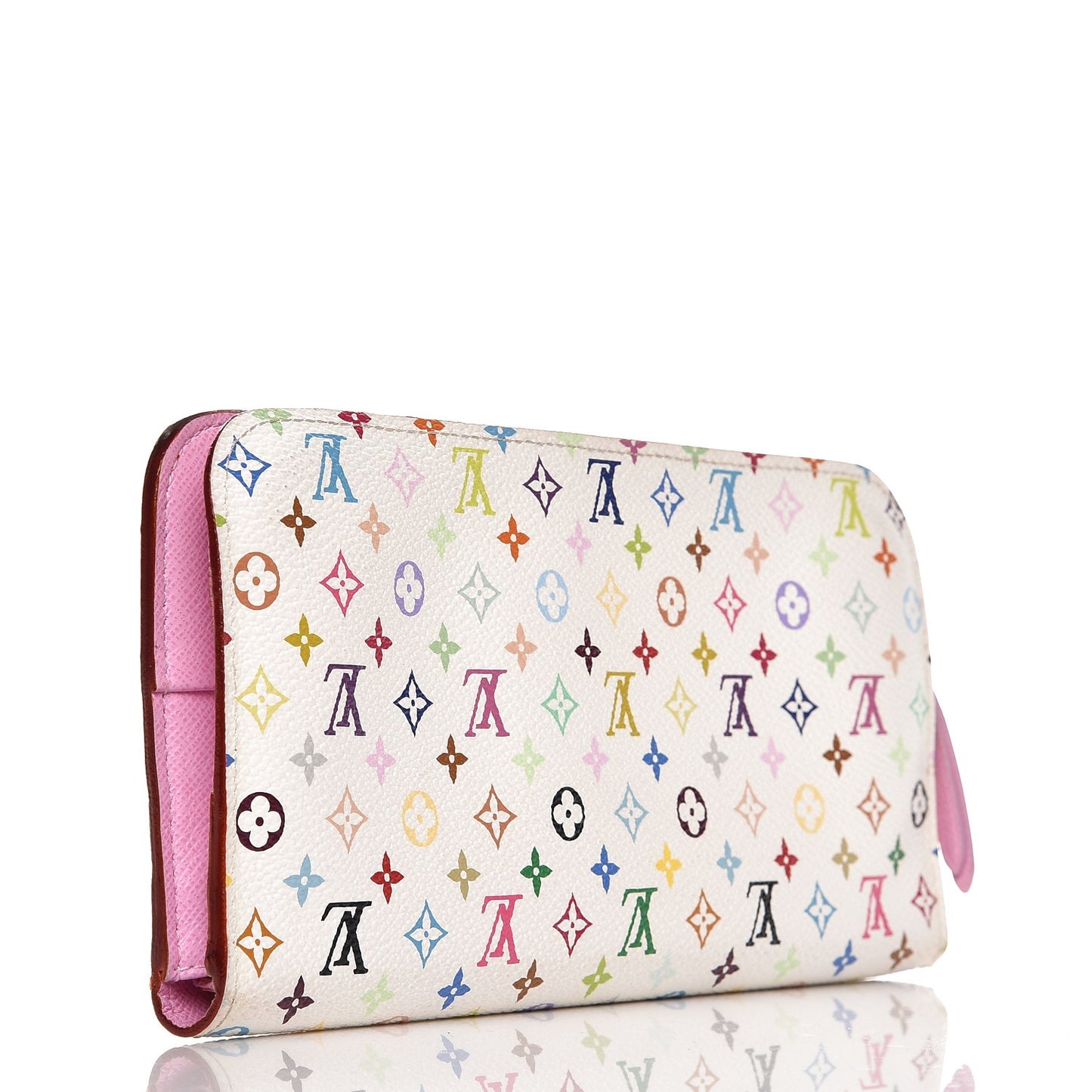 Monogram Multicolor Insolite Wallet White Litchi