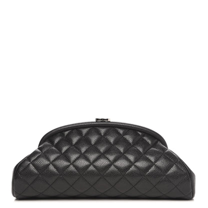 Chanel Caviar Quilted Timeless Clutch Black 1 of 10