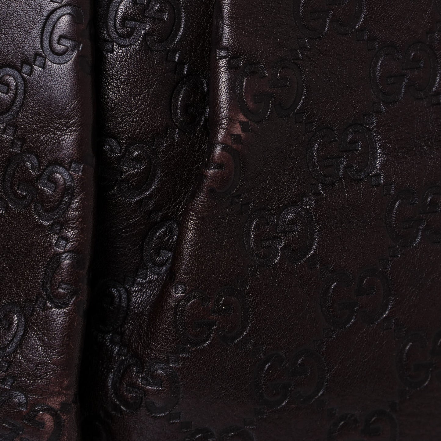 Guccissima Medium Sukey Tote Chocolate