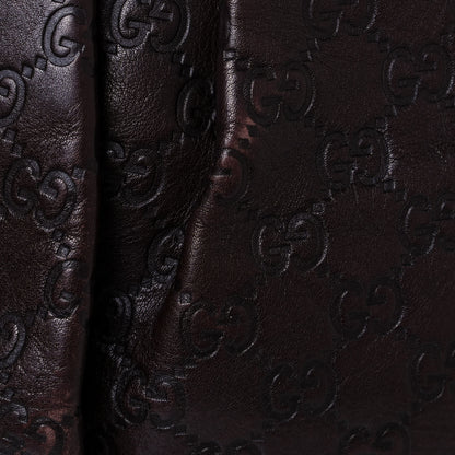 Gucci Guccissima Medium Sukey Tote Chocolate 16 of 17