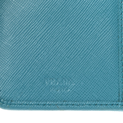 Prada Saffiano Compact Wallet Voyage 7 of 13