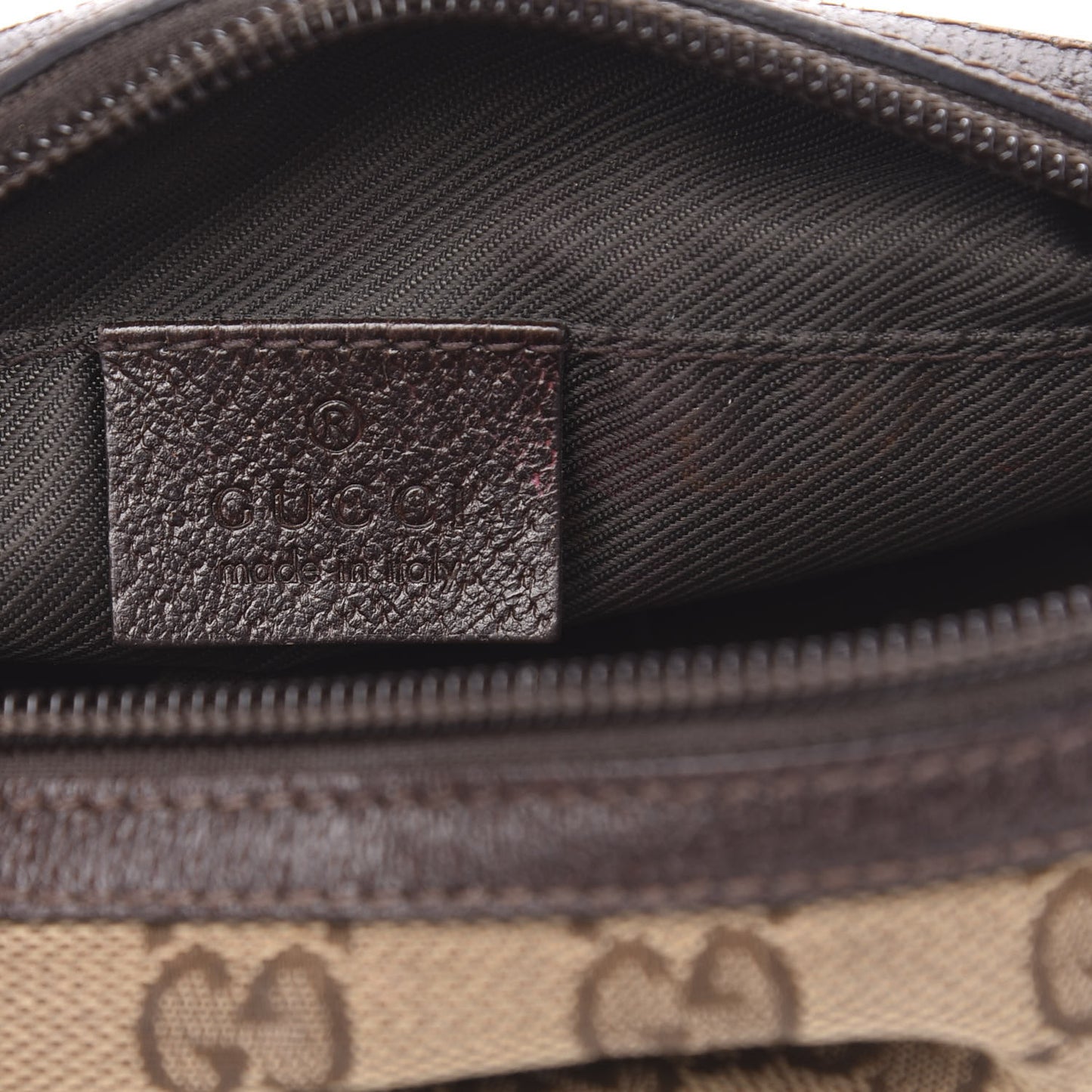 Monogram Small Cosmetic Case Dark Brown