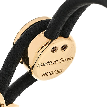 Louis Vuitton Calfskin Keep A Secret Bracelet 17 Black 4 of 4