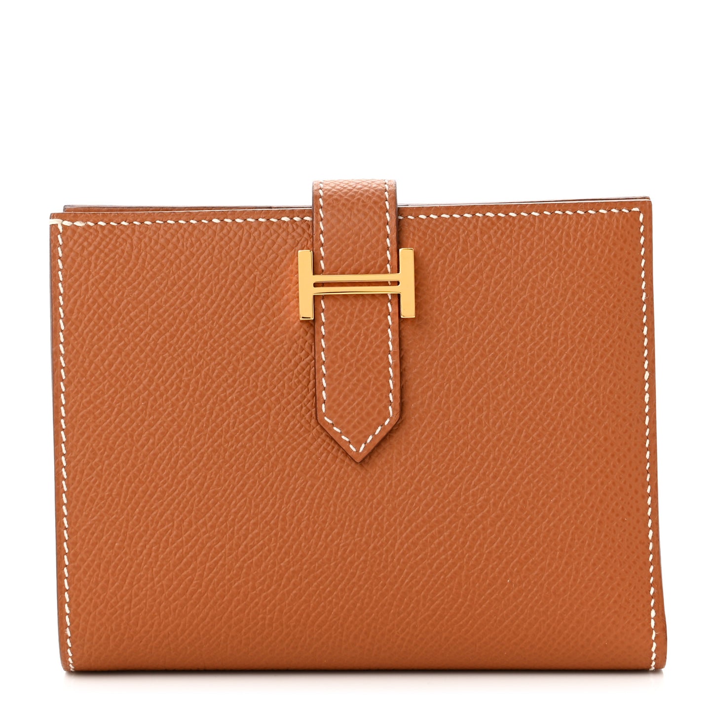Epsom Bearn Compact Wallet Gold