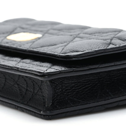 Christian Dior Supple Calfskin Caro Pouch with Chain Black 8 of 8