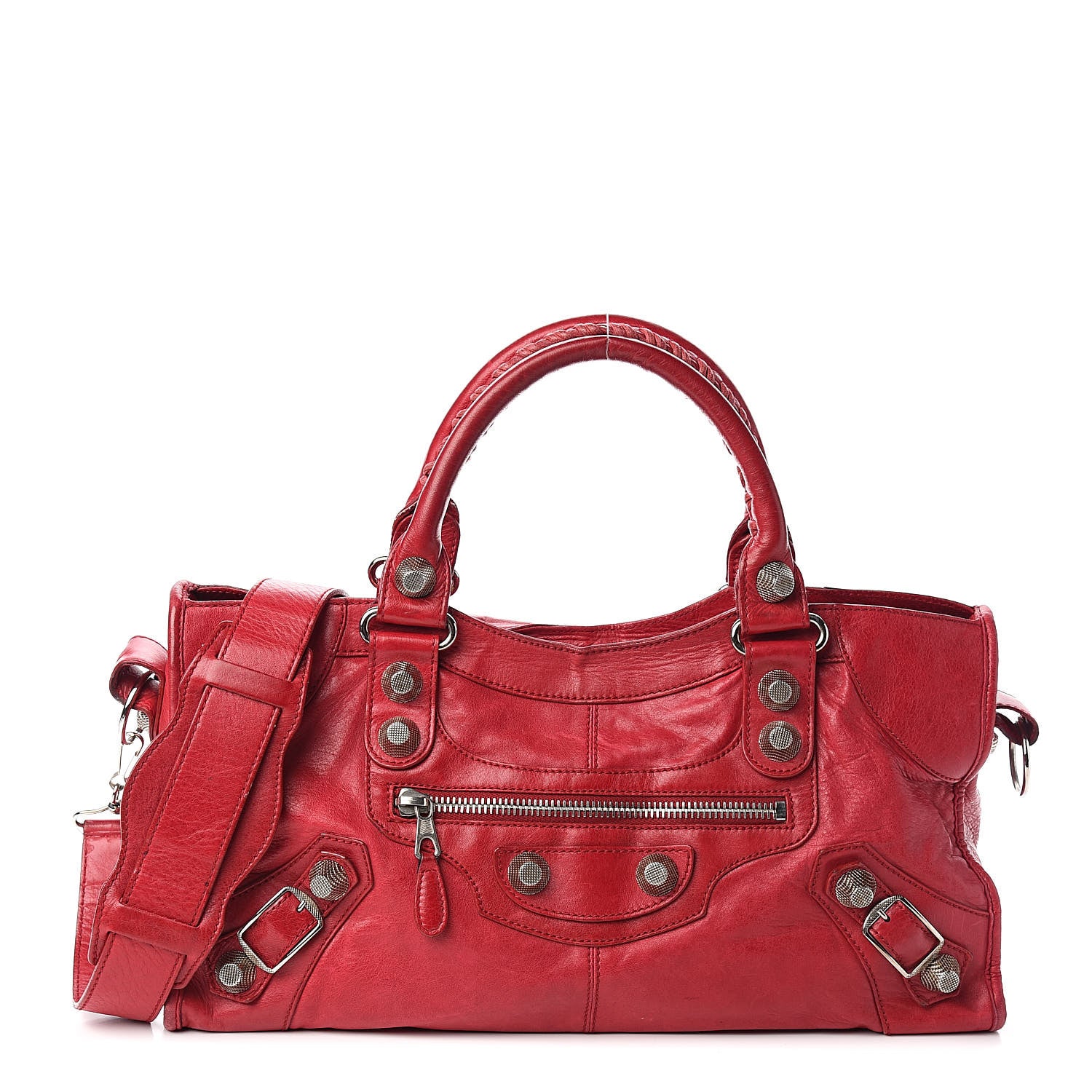 Balenciaga Agneau Giant 21 Silver Hardware Part Time Sang 1 of 12